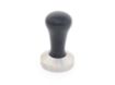 Picture of Stainless Steel Tamper Base with Black Wooden Handle (complete) 58mm