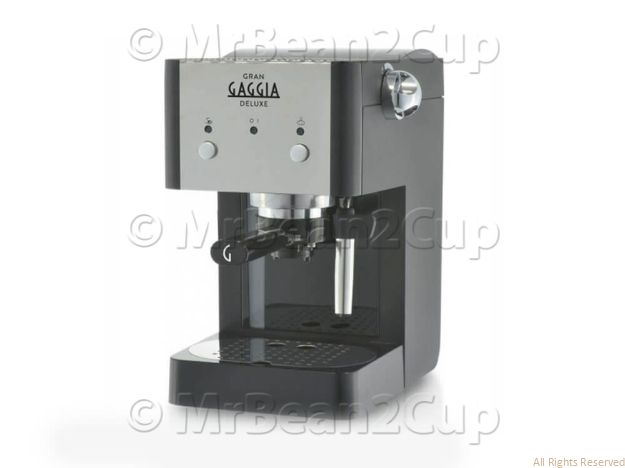 Gaggia Gran Deluxe Black Manual Espresso Machine 1