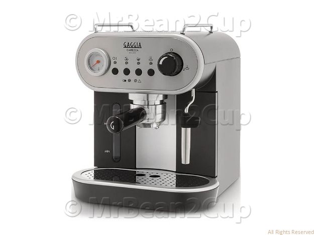 Gaggia Carezza Deluxe Stainless Steel Manual Espresso machine