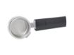 Picture of Chromed/Black Filterholder with 2 cup Pressurized basket with Double Spout