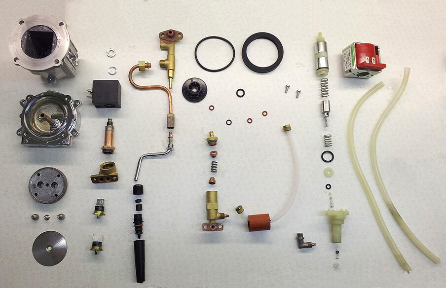 Disassembled Gaggia Classic